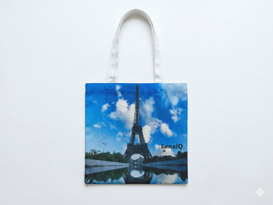 LensiQ Eiffel Tower Tote Bag