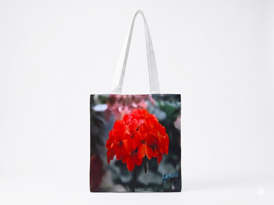 LensiQ Flower Tote Bag