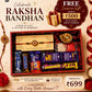 Raksha Bandhan Hamper - Square Tray