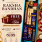 Raksha Bandhan Hamper - Rectangle Tray