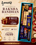 Raksha Bandhan Hamper - Rectangle Tray