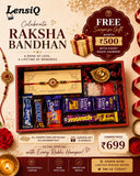 Raksha Bandhan Hamper - Square Tray