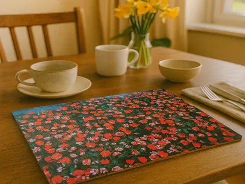 TABLE MAT - FLOWERS